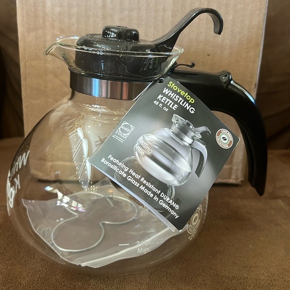 medelco Kitchen Medico Cafe Brew Collection Whistling Kettle 48